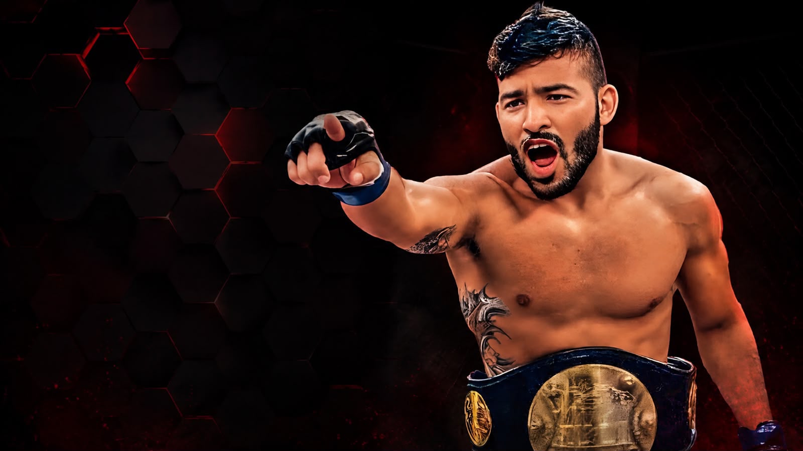 Rayner Dela Cruz, campeão do Jungle Fight